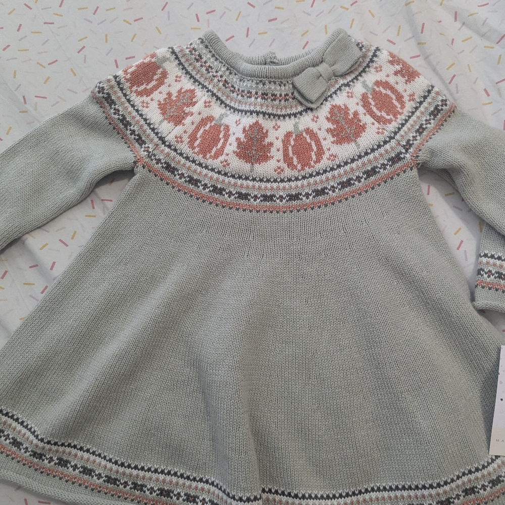 Max Studio Fall Sweater Dress 12 Months